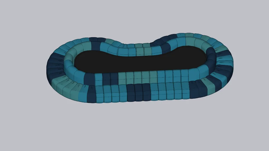 sofa modular floreira