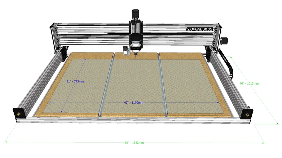 OpenBuilds LEAD CNC Machine 1510 (60 x 40")