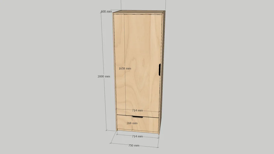 Dorm Wardrobe