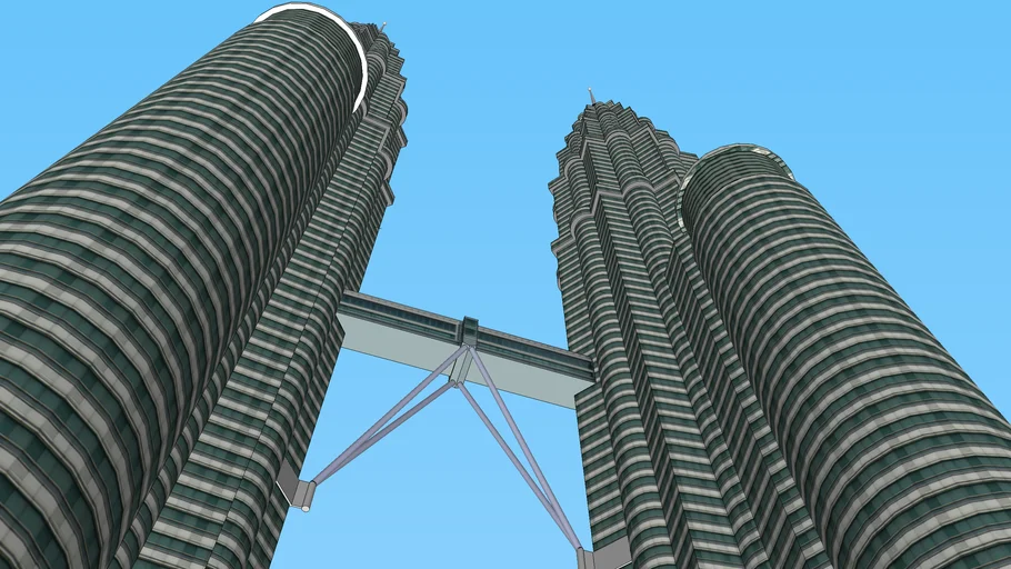 petronas twin towers vs burj khalifa