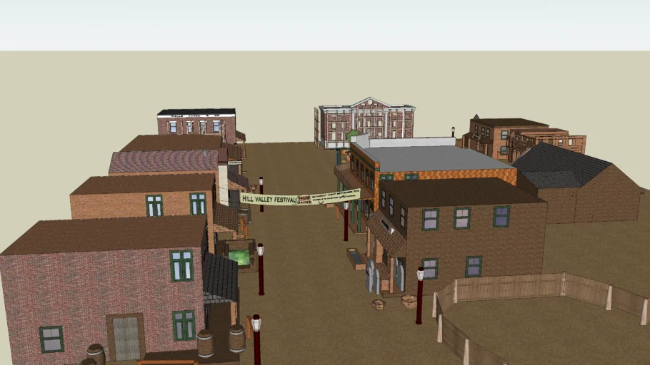 Hill valley 1885 ( Back to the future )