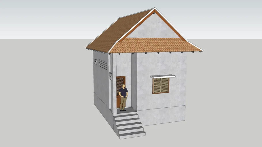 Arch|small khmer house