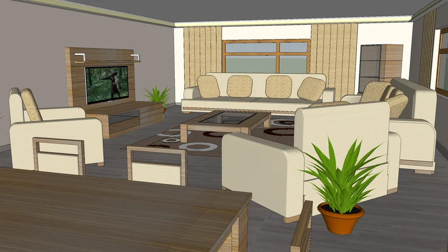 Living Room | 3D Warehouse