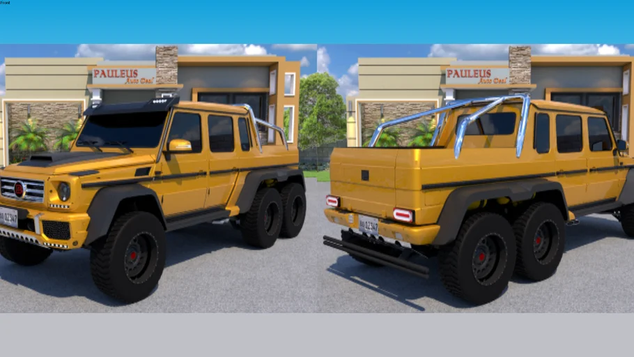MERCEDES-BENZ G6X6 BRABUS