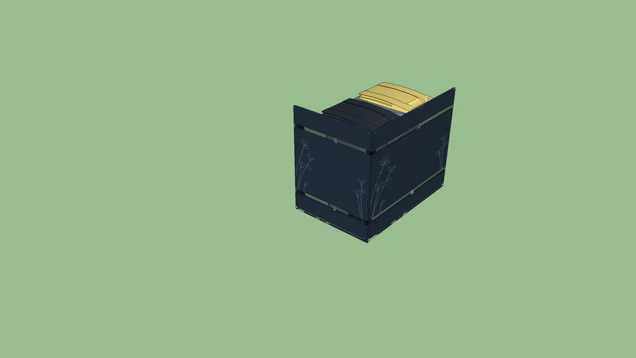 cache poubelle