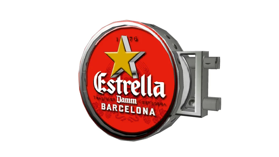 placa de la cerveza estrella
