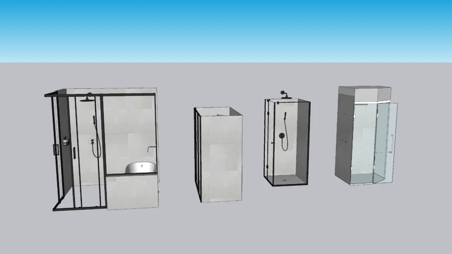 Modern shower designs