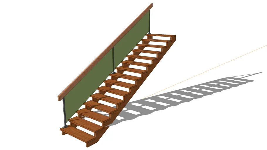 Escalera de madera