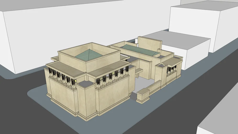 Unity Temple - Frank Lloyd Wright