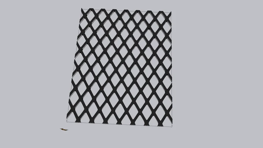 FACADE FISHNET PATTERN