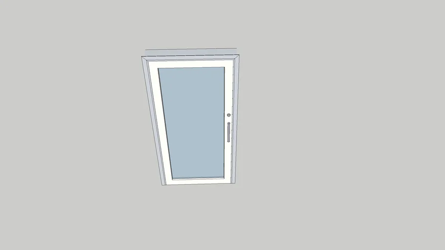 External Single Swing Door