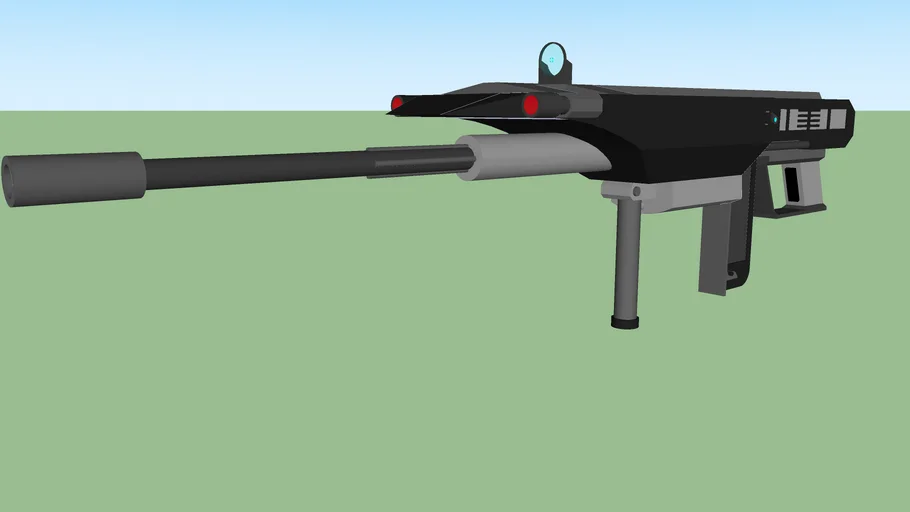 S3 Laser Sub-Machine Gun | 3D Warehouse