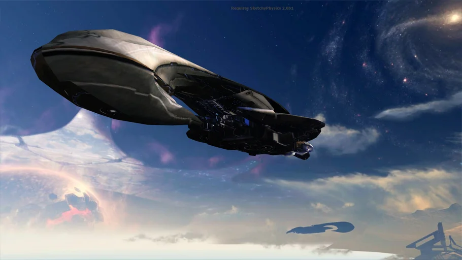 Halo 3 Covenant Assault Carrier (not 2d)