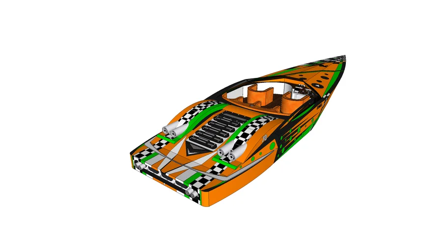 Speed boat | 3D Warehouse