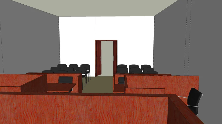 Sala de Audiencia, Sala de Interrogatorio, Sala Lùdica