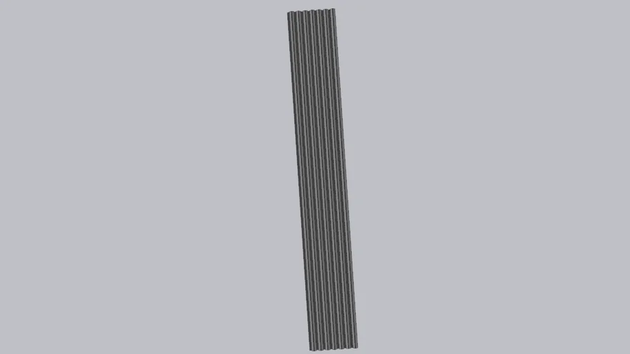 RAFTER WALL 200525 | 3D Warehouse