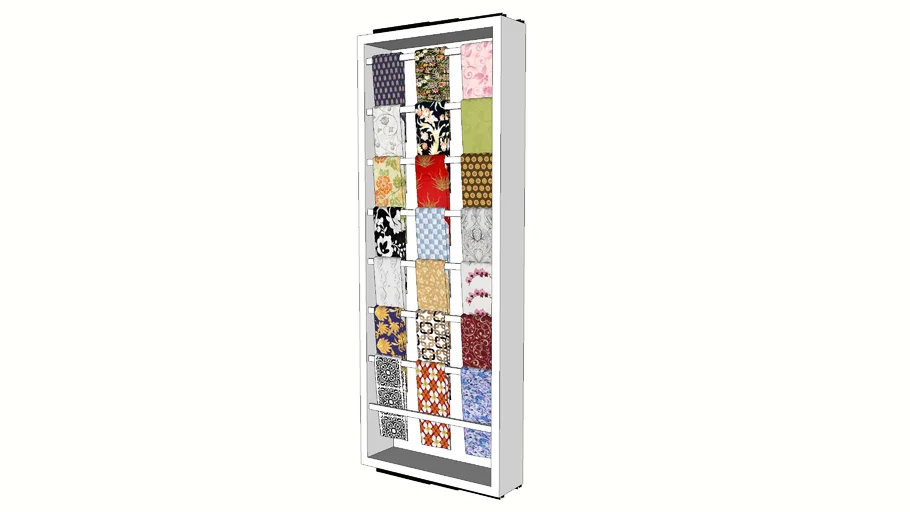 Custom Hijab Rack