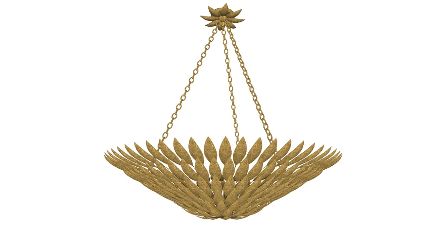 Crystorama BROCHE 6 LIGHT CHANDELIER
