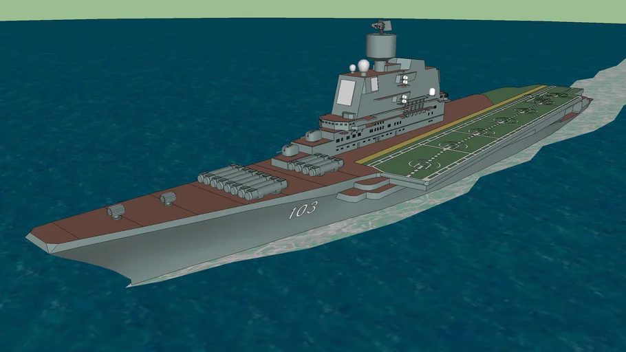 Soviet aircraft carrier Admiral Gorshkov