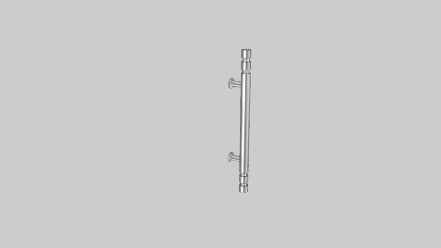 Gagang Pintu atau Handle Pintu Aluminium 3D