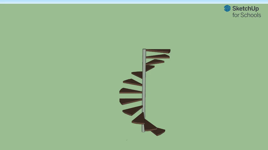 escalera espiral café