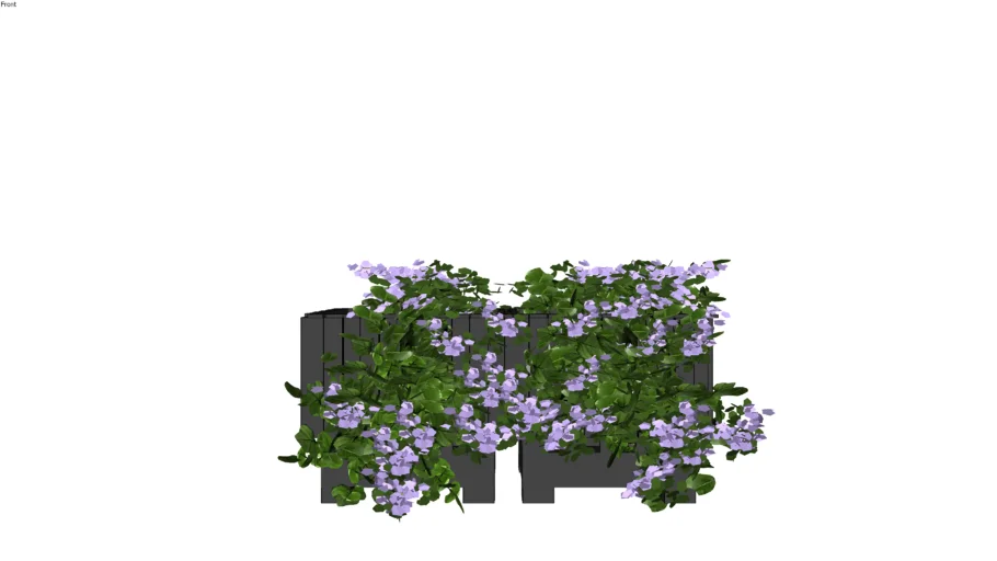 Connected OWEPOT Linked Planters with Pink Vine Soft Indoor Outdoor Plant Green Interior Decor