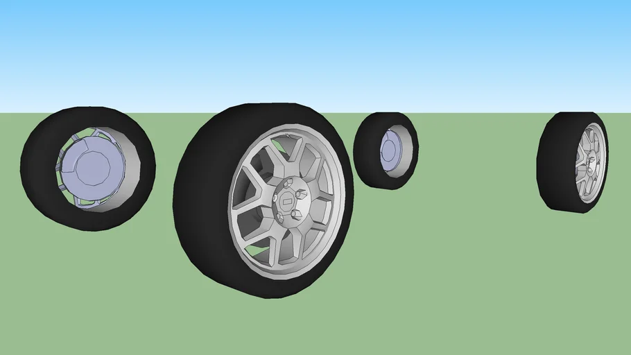 Car wheels 2