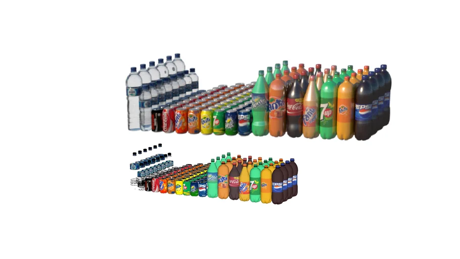 BOTELLAS DE PLASTICO - LATAS DE SODA