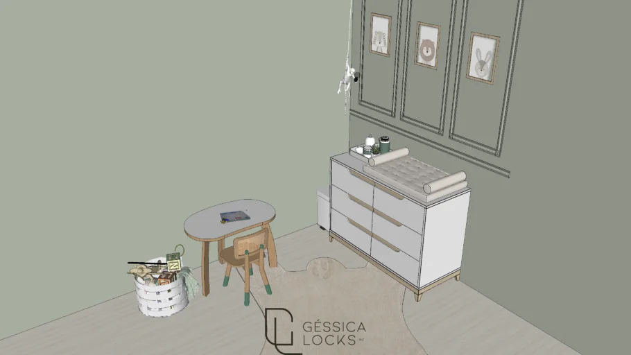 QUARTO INFANTIL 3 - TEMA SAFARI