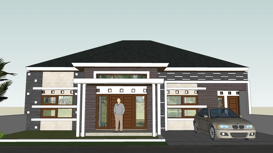 RUMAH MINIMALIS 1 LANTAI