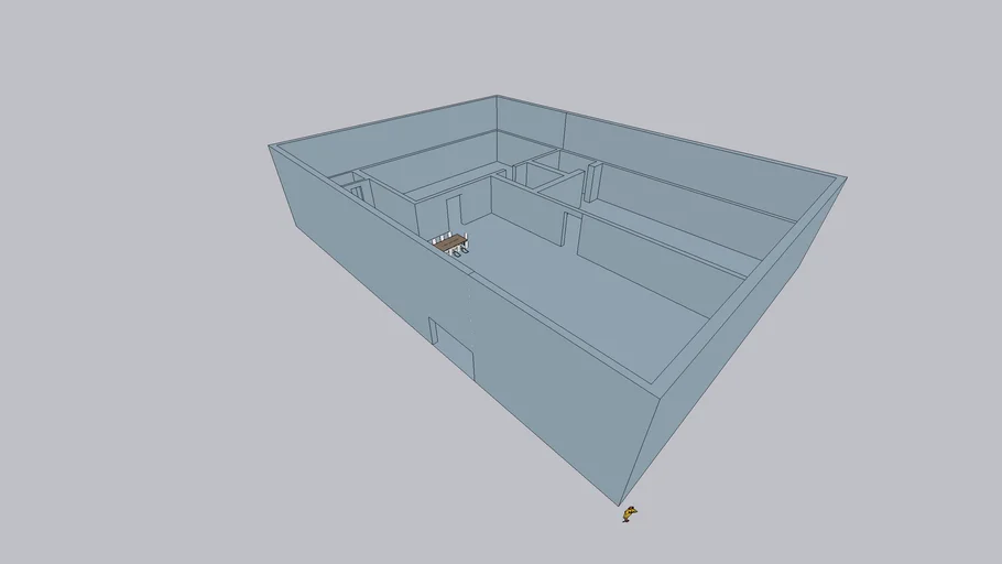 Locker room layout