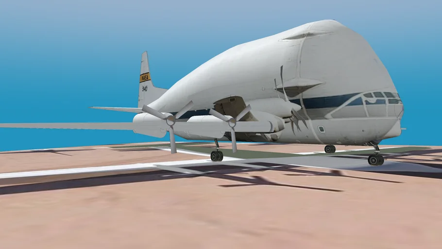 Aero Spacelines Super Guppy | 3D Warehouse