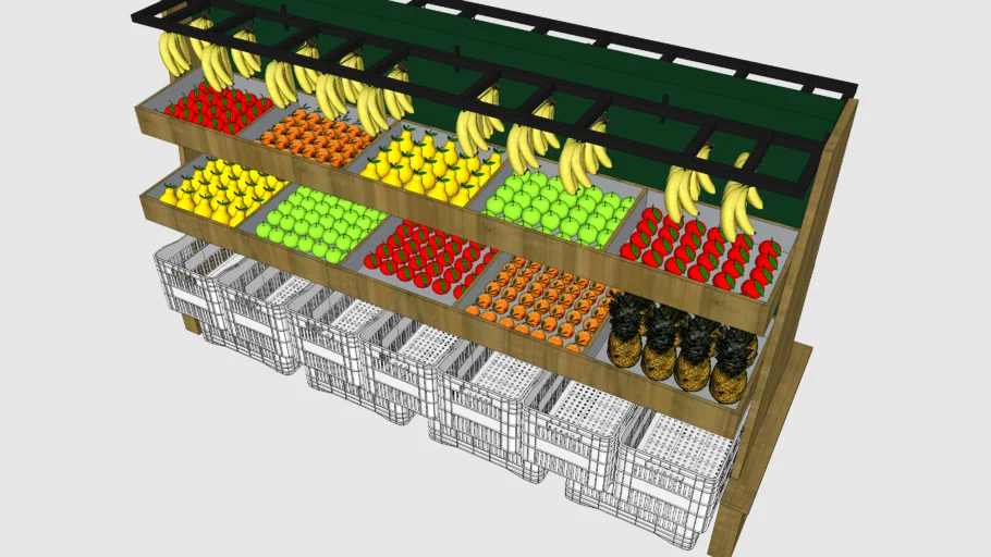 VASCA DE FRUTAS E VERDURAS