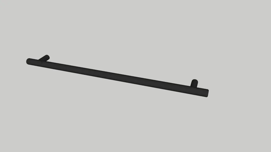 Black handle for cabinet