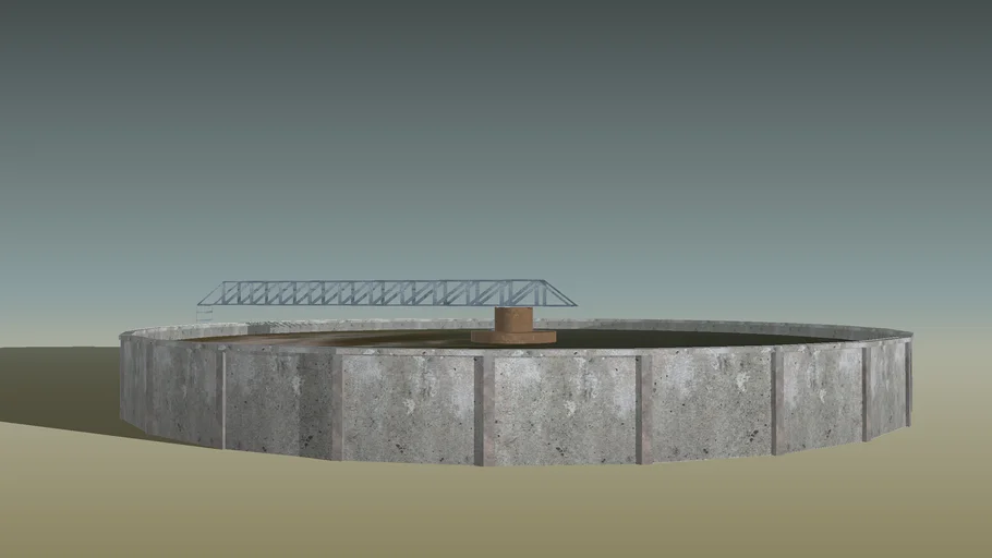 Sewage treatment tank