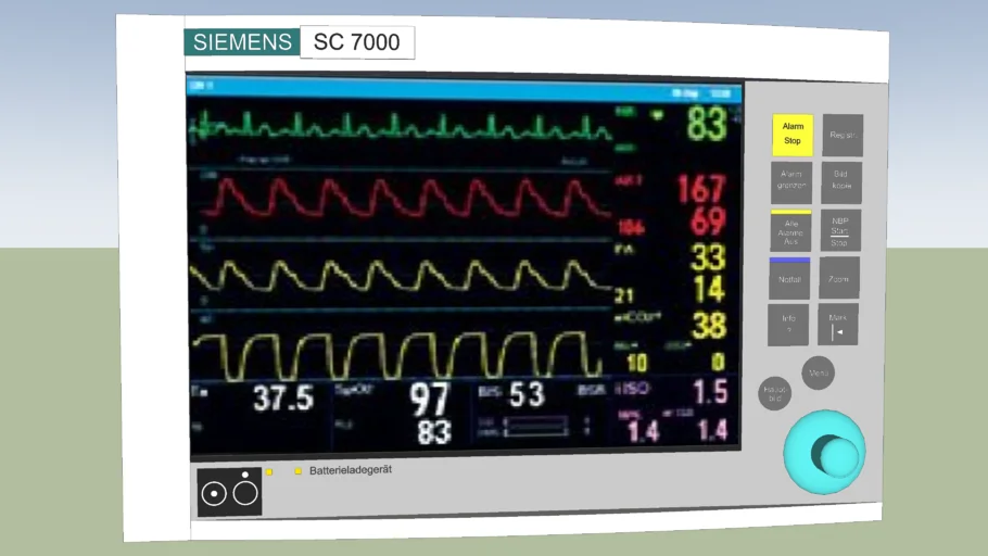 defibrillator monitor.monitor desfibrilador