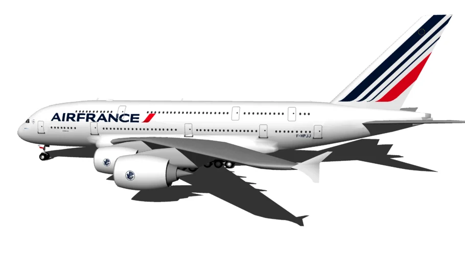 Air France Airbus A380-861 F-HPJJ (2018)