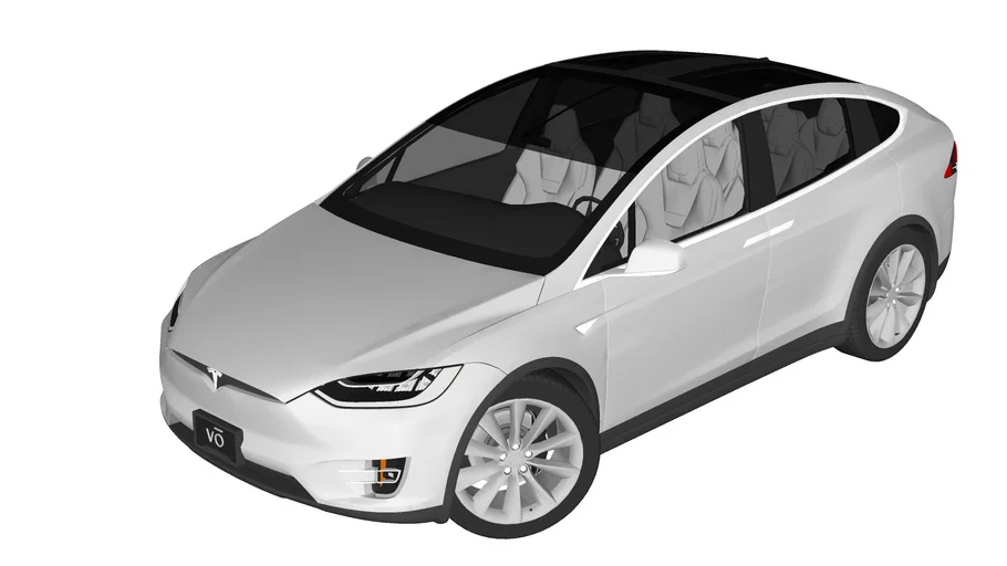 visiōn Tesla - Model X 2020 | 3D Warehouse