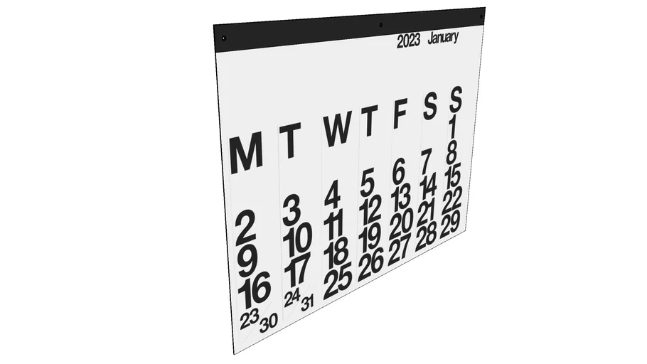 Stendig Calendar 2023