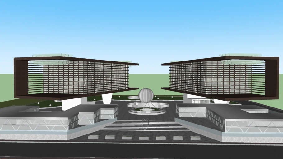 modern office building