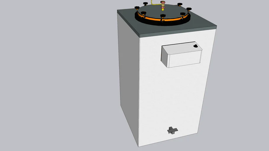 Autoclave Vertical 150L Phoenix Luferco / Vertical autoclave