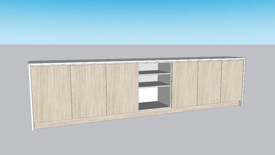 COUNTER TOP CABINET | 3D Warehouse