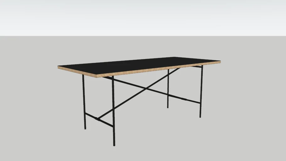 E2 Table - 80 x 180cm | 3D Warehouse