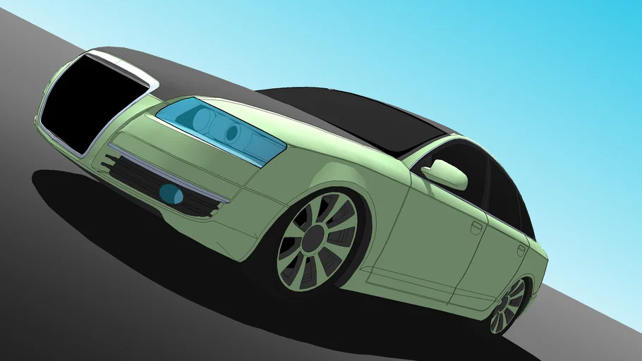 Modified Audi A6 - please rate