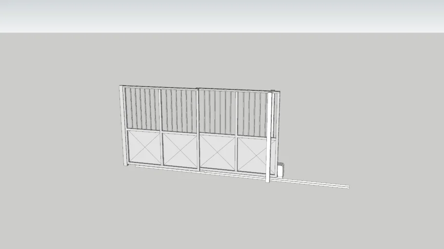 dynamic double sliding door