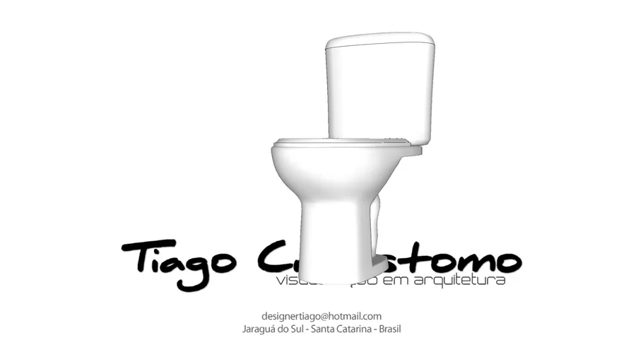 Vaso sanitário Bacia com caixa Aloha CELITE