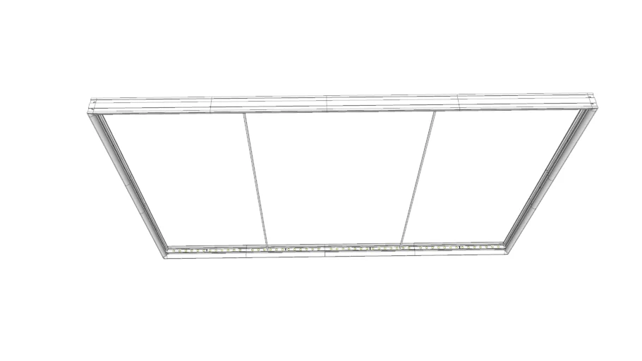 Light Frame 3,84x2,5m | 3D Warehouse