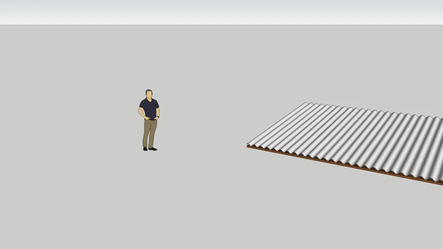 Telhado de Fibrocimento