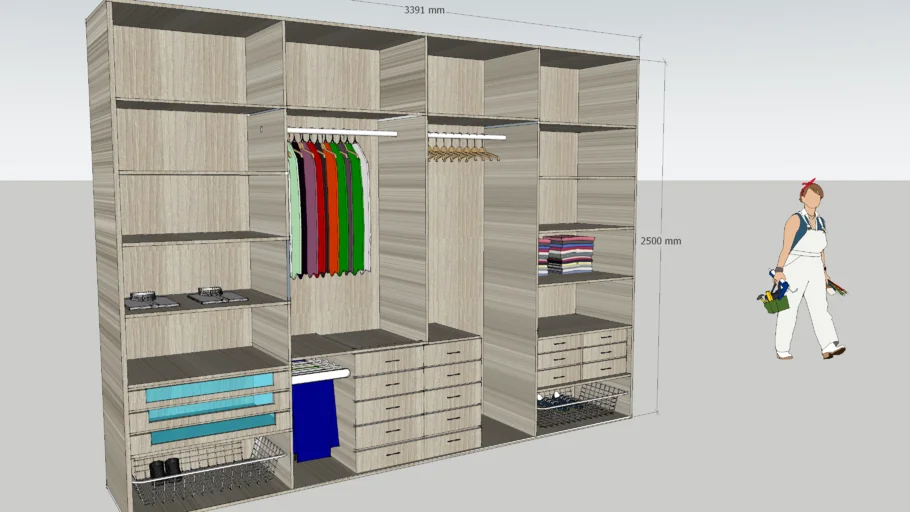 Armario ropero (closet)