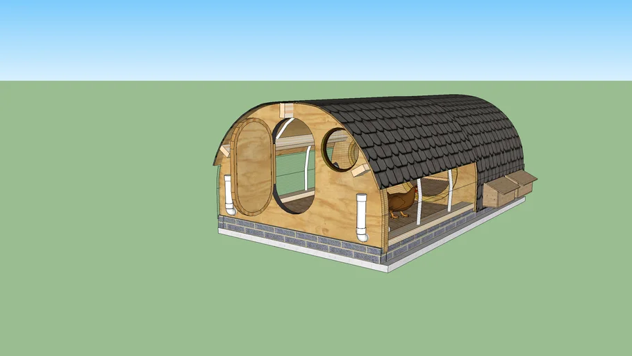 My Hobbit Chicken Coop